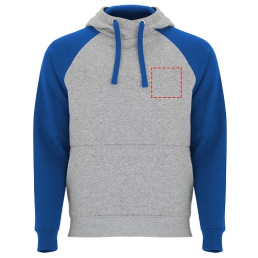 Sweat à capuche Badet unisexe bicolore, Image 12