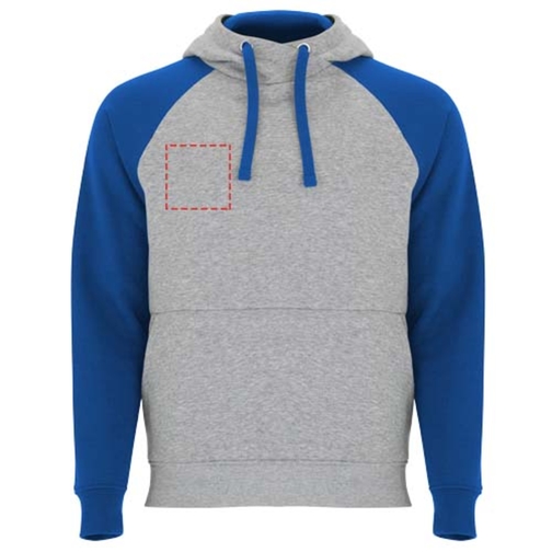 Sweat à capuche Badet unisexe bicolore, Image 13