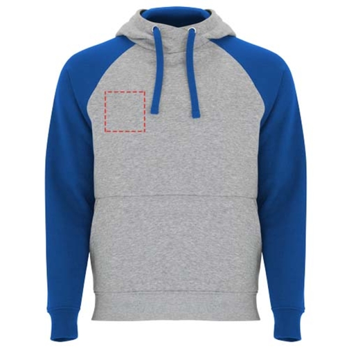 Sweat à capuche Badet unisexe bicolore, Image 20