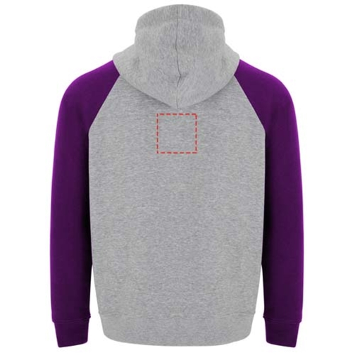 Sweat à capuche Badet unisexe bicolore, Image 18