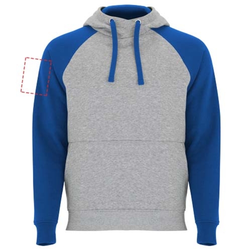 Sweat à capuche Badet unisexe bicolore, Image 4