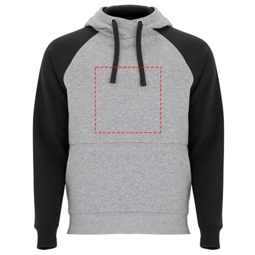 Sweat à capuche Badet unisexe bicolore, Image 12