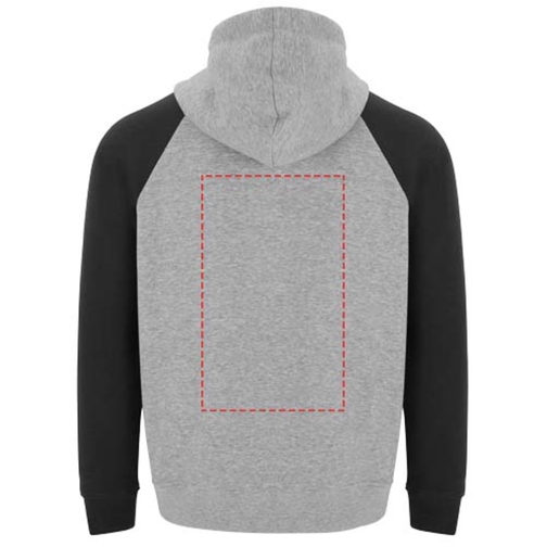 Sweat à capuche Badet unisexe bicolore, Image 7