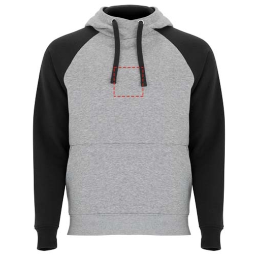Sweat à capuche Badet unisexe bicolore, Image 15