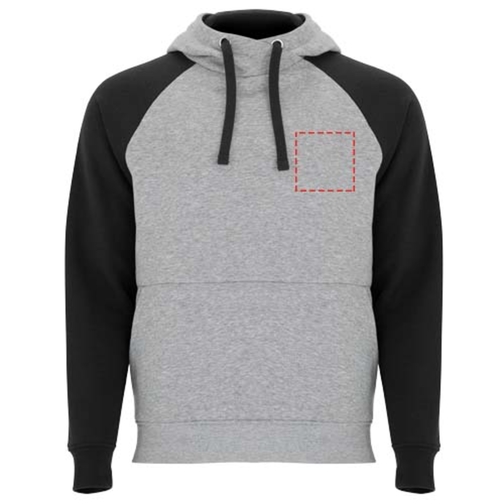 Sweat à capuche Badet unisexe bicolore, Image 18
