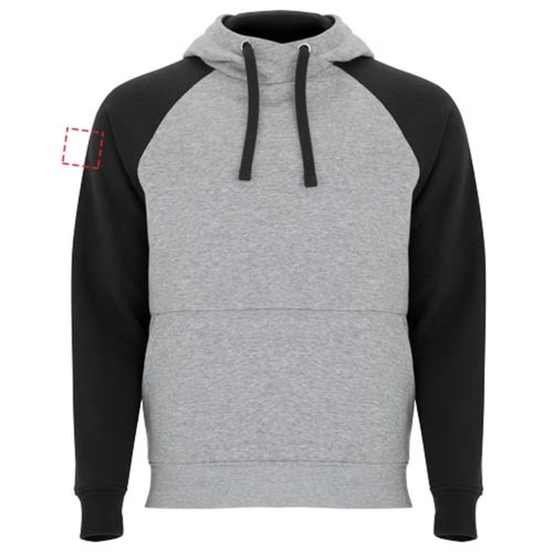Sweat à capuche Badet unisexe bicolore, Image 15