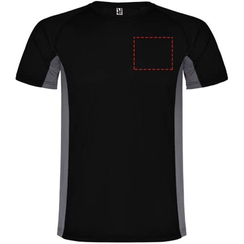 T-shirt sportiva a maniche corte da uomo Shanghai, Immagine 8