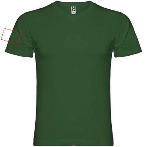 T-shirt a maniche corte con scollo a V da uomo Samoyedo, Immagine 13