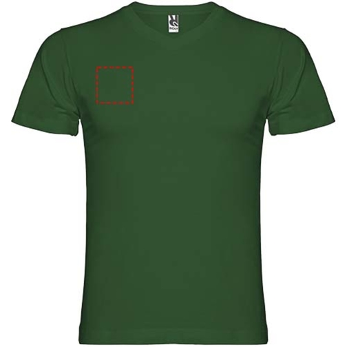 T-shirt a maniche corte con scollo a V da uomo Samoyedo, Immagine 20