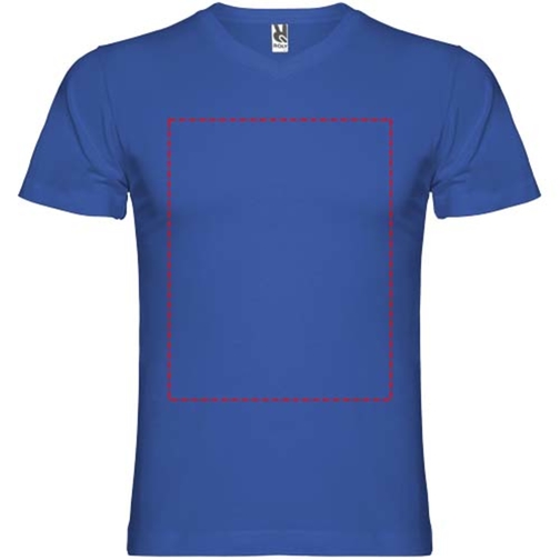 T-shirt Samoyedo à col en V et manches courtes pour homme, Image 8