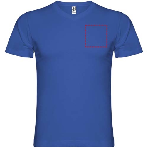 T-shirt Samoyedo à col en V et manches courtes pour homme, Image 18
