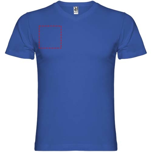 T-shirt Samoyedo à col en V et manches courtes pour homme, Image 20