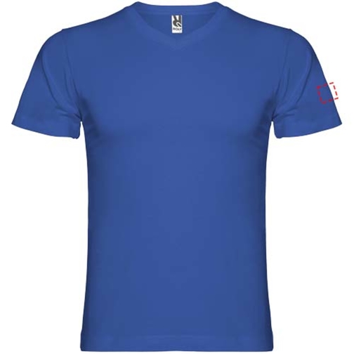 T-shirt Samoyedo à col en V et manches courtes pour homme, Image 13
