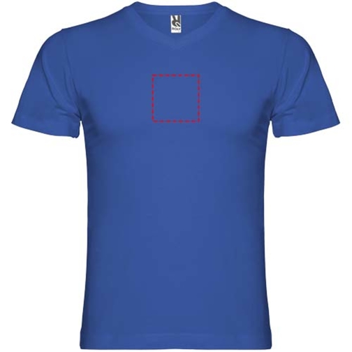 T-shirt Samoyedo à col en V et manches courtes pour homme, Image 11