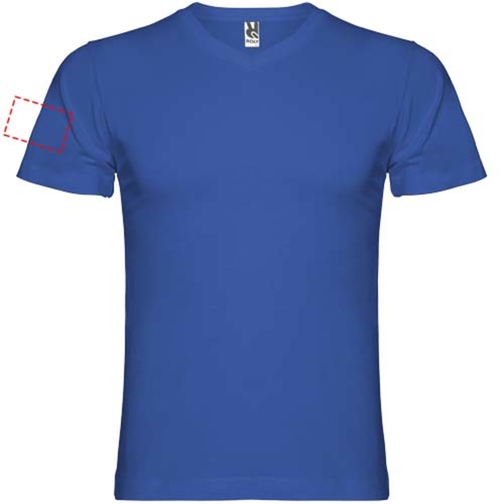 T-shirt Samoyedo à col en V et manches courtes pour homme, Image 16