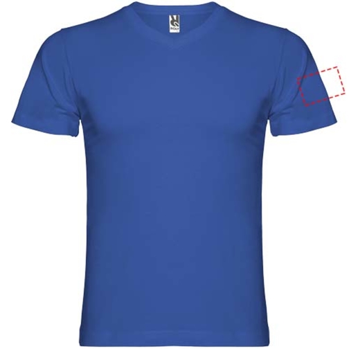 T-shirt Samoyedo à col en V et manches courtes pour homme, Image 25