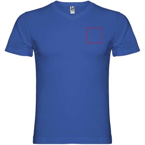 T-shirt Samoyedo à col en V et manches courtes pour homme, Image 24