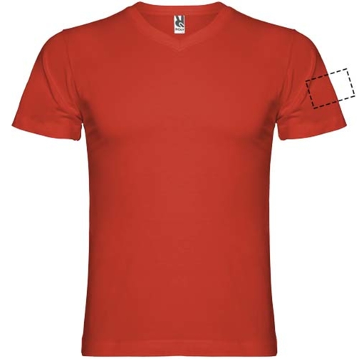 T-shirt Samoyedo à col en V et manches courtes pour homme, Image 10