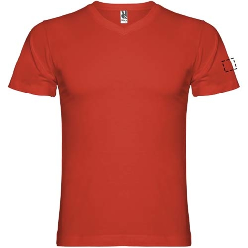 T-shirt Samoyedo à col en V et manches courtes pour homme, Image 23