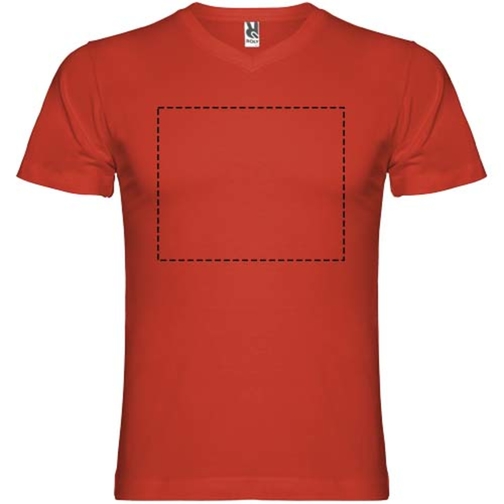 T-shirt Samoyedo à col en V et manches courtes pour homme, Image 19