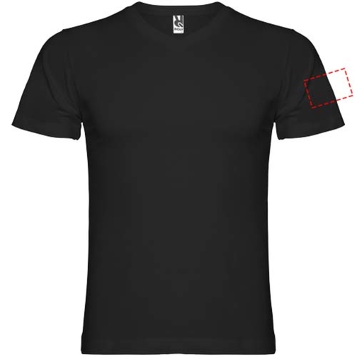 T-shirt Samoyedo à col en V et manches courtes pour homme, Image 18