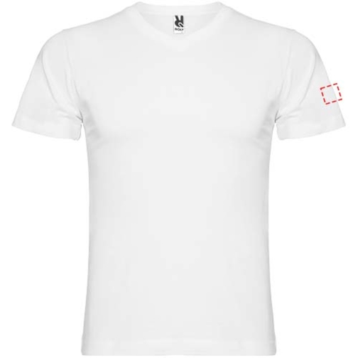T-shirt Samoyedo à col en V et manches courtes pour homme, Image 21