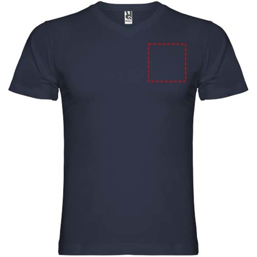 T-shirt Samoyedo à col en V et manches courtes pour homme, Image 15