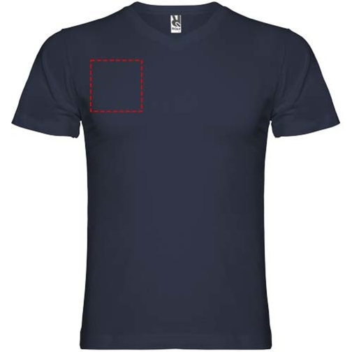 T-shirt Samoyedo à col en V et manches courtes pour homme, Image 17