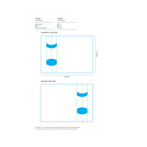 TeaFlyer incl. 1 BIO TeaStick 'Individ. Design' (Diseño individual), Imagen 9