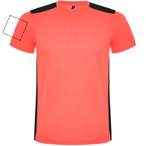 T-shirt de sport Detroit à manches courtes unisexe, Image 7