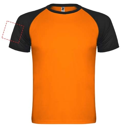 T-shirt sportiva a maniche corte unisex Indianapolis, Immagine 17