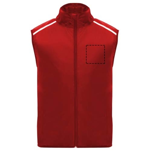 Bodywarmer de course Jannu léger unisexe, Image 6