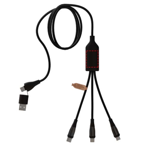 SCX.design C50 100 W/5 A Câble de charge rapide 5 en 1 avec affichage numérique, Image 11