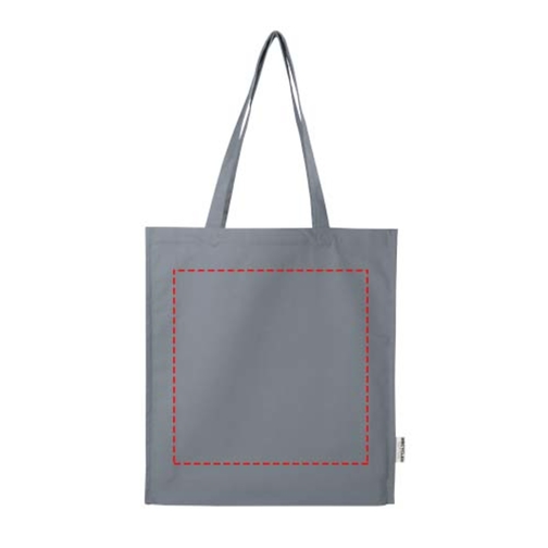 Sac shopping à soufflets Florida certifié GRS 270 g/m² 14L, Image 7