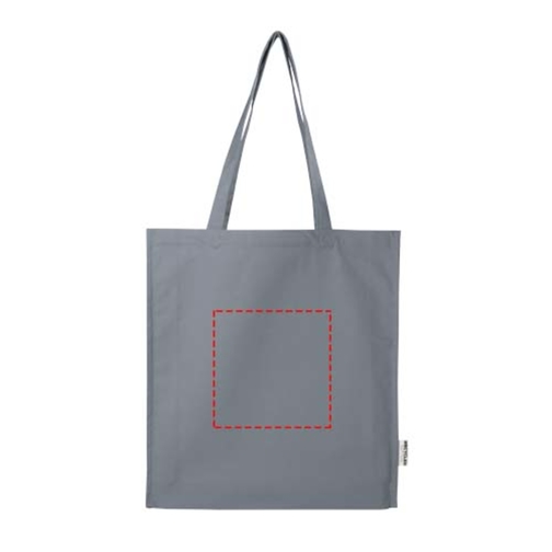 Sac shopping à soufflets Florida certifié GRS 270 g/m² 14L, Image 9