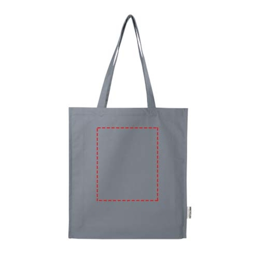 Sac shopping à soufflets Florida certifié GRS 270 g/m² 14L, Image 10