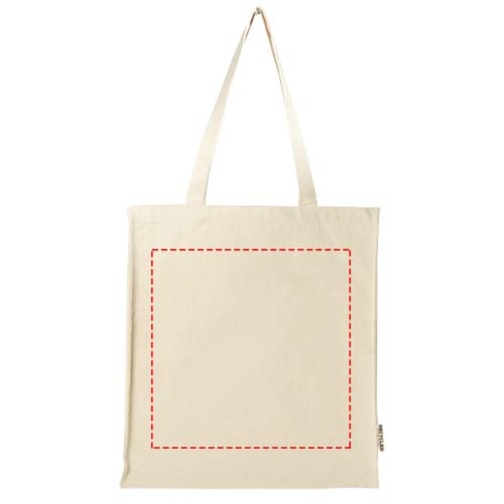 Sac shopping à soufflets Florida certifié GRS 270 g/m² 14L, Image 12