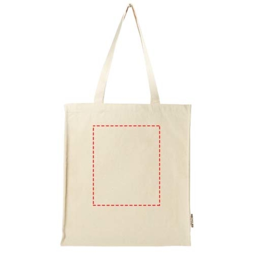 Sac shopping à soufflets Florida certifié GRS 270 g/m² 14L, Image 7