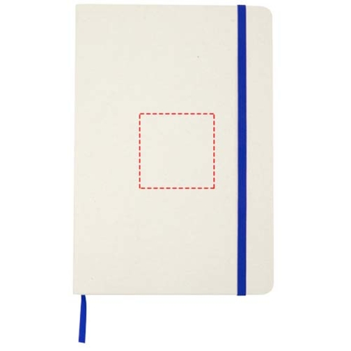 Carnet A5 recyclé Bass ligné à couverture rigide, Image 7