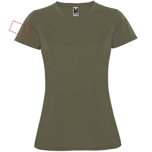 T-shirt sportiva a maniche corte da donna Montecarlo, Immagine 6