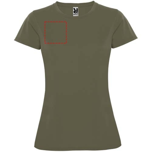 T-shirt sportiva a maniche corte da donna Montecarlo, Immagine 3