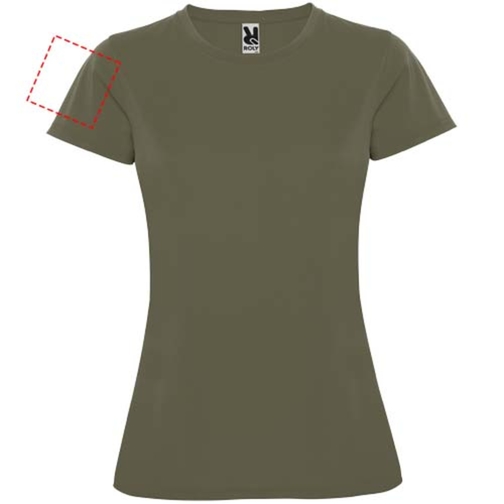 T-shirt sportiva a maniche corte da donna Montecarlo, Immagine 7