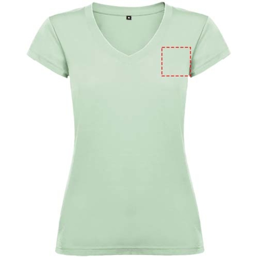 T-shirt Victoria à col en V et manches courtes pour femme, Image 9