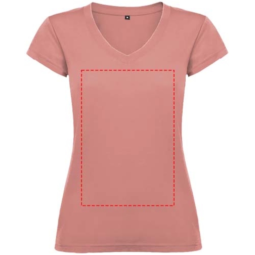 T-shirt a maniche corte con scollo a V da donna Victoria, Immagine 17