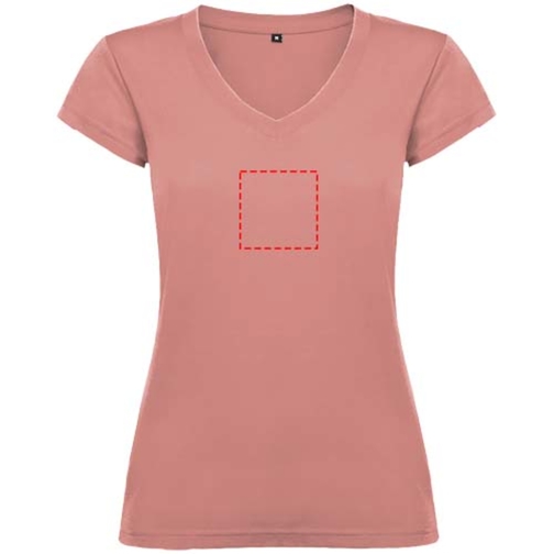 T-shirt a maniche corte con scollo a V da donna Victoria, Immagine 20