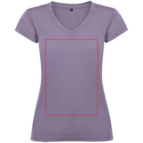 T-shirt a maniche corte con scollo a V da donna Victoria, Immagine 8