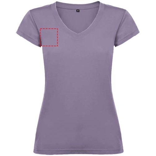 T-shirt a maniche corte con scollo a V da donna Victoria, Immagine 25