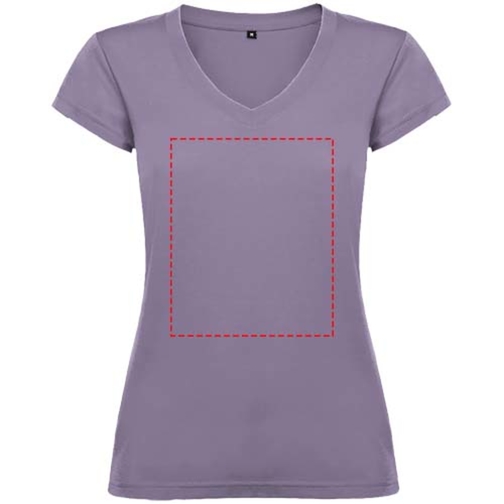 T-shirt a maniche corte con scollo a V da donna Victoria, Immagine 10