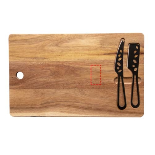Set per formaggi con coltelli e tagliere SCX.design K06, Immagine 8