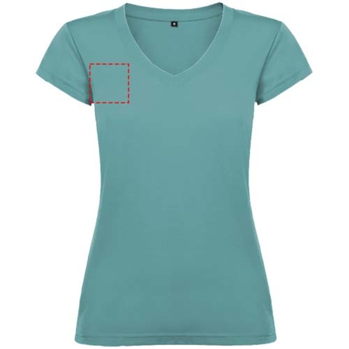 T-shirt a maniche corte con scollo a V da donna Victoria, Immagine 14